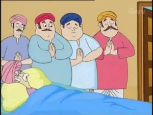 The old farmer and his sons