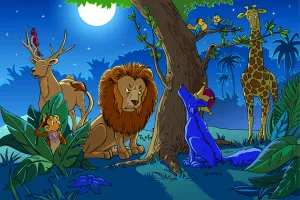 the proud jackal story