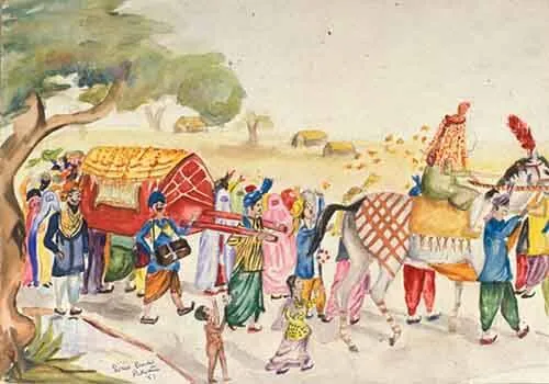 A MARRIAGE PROCESSION