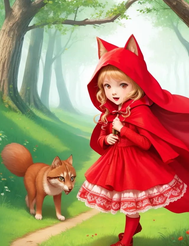 Little Red Riding Hood: A Timeless Tale of Adventure and Caution