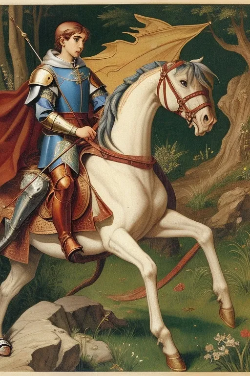 St. George and the Dragon: A Tale of Courage and Redemption