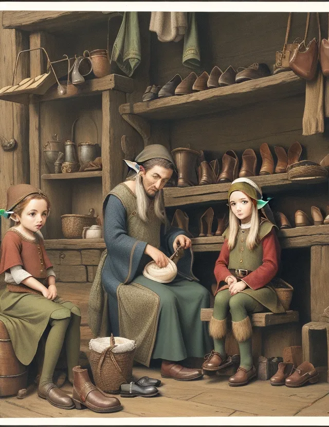 The Elves and The Shoemaker: A Magical Tale of Generosity and Friendship