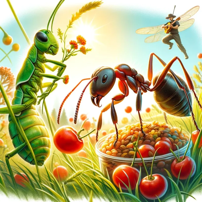 The Ant and the Grasshopper